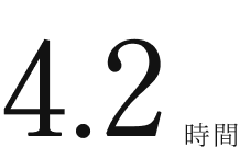 4.2時間